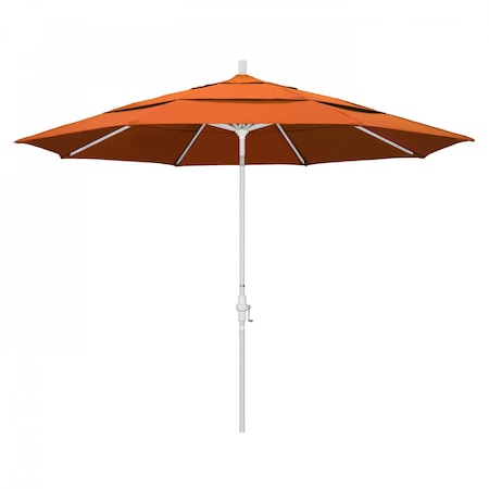 California Umbrella Patio Umbrella, Octagon, 110.5" H, Sunbrella Fabric, Tuscan 194061014585