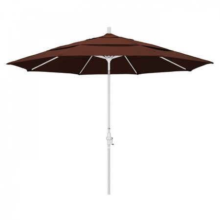 California Umbrella Patio Umbrella, Octagon, 110.5" H, Sunbrella Fabric, Bay Brown 194061014622