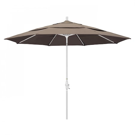California Umbrella Patio Umbrella, Octagon, 110.5" H, Sunbrella Fabric, Taupe 194061014684