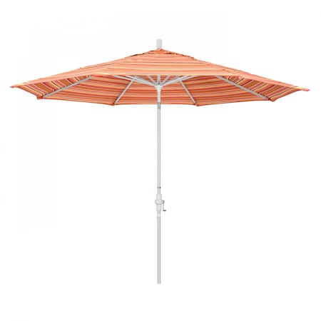 Patio Umbrella, Octagon, 110.5"" H, Sunbrella Fabric, Dolce Mango -  CALIFORNIA UMBRELLA, 194061014745