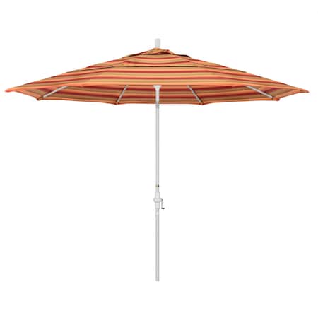 California Umbrella Patio Umbrella, Octagon, 110.5" H, Sunbrella Fabric, Astoria Sunset 194061014776