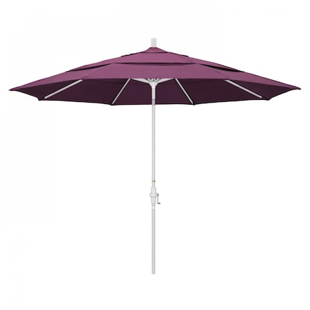 California Umbrella Patio Umbrella, Octagon, 110.5" H, Sunbrella Fabric, Iris 194061014806