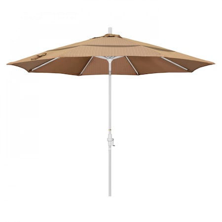 California Umbrella Patio Umbrella, Octagon, 110.5" H, Olefin Fabric, Terrace Sequoia 194061014998