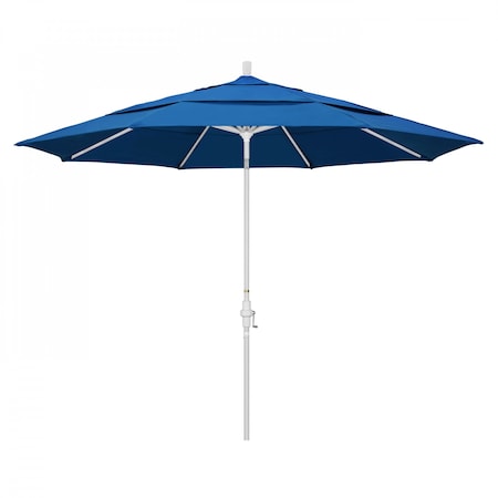 California Umbrella Patio Umbrella, Octagon, 110.5" H, Pacifica Fabric, Pacific Blue 194061015025