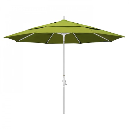 California Umbrella Patio Umbrella, Octagon, 110.5" H, Pacifica Fabric, Ginkgo 194061015063