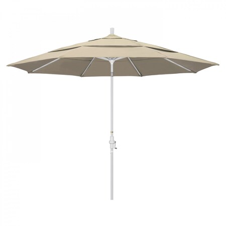 March Patio Umbrella, Octagon, 110.5" H, Pacifica Fabric, Beige 194061015100