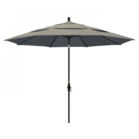 California Umbrella Patio Umbrella, Octagon, 110.5" H, Sunbrella Fabric, Spectrum Dove 194061015247