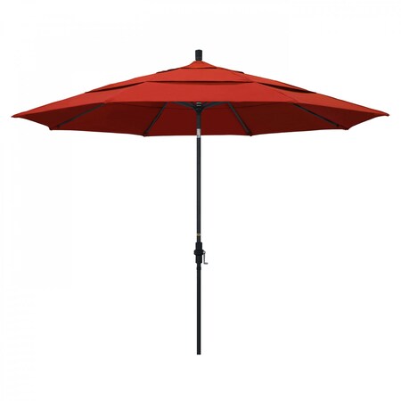 California Umbrella Patio Umbrella, Octagon, 110.5" H, Olefin Fabric, Sunset 194061015742