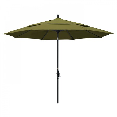 California Umbrella Patio Umbrella, Octagon, 110.5" H, Pacifica Fabric, Palm 194061015933