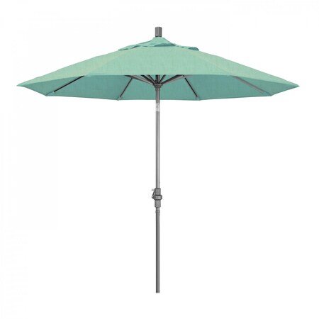 California Umbrella Patio Umbrella, Octagon, 102.38" H, Sunbrella Fabric, Spectrum Mist 194061016060