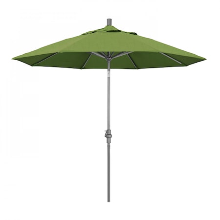 California Umbrella Patio Umbrella, Octagon, 102.38" H, Sunbrella Fabric, Spectrum Cilantro 194061016077