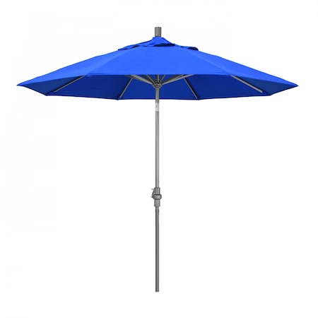 California Umbrella Patio Umbrella, Octagon, 102.38" H, Sunbrella Fabric, Pacific Blue 194061016121