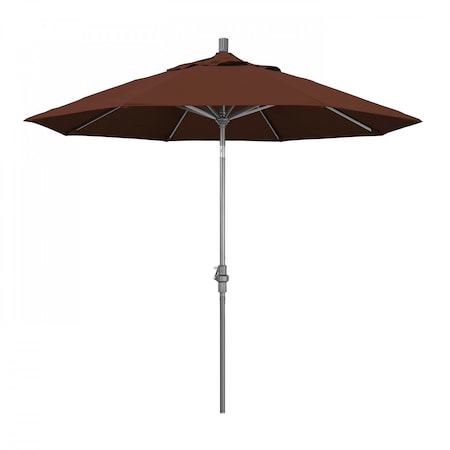 California Umbrella Patio Umbrella, Octagon, 102.38" H, Sunbrella Fabric, Bay Brown 194061016305