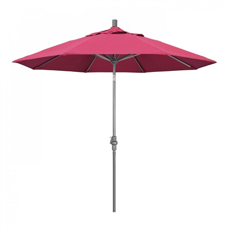 California Umbrella Patio Umbrella, Octagon, 102.38" H, Sunbrella Fabric, Hot Pink 194061016374