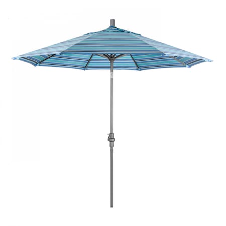 California Umbrella Patio Umbrella, Octagon, 102.38" H, Sunbrella Fabric, Dolce Oasis 194061016435