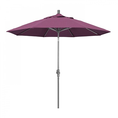 California Umbrella Patio Umbrella, Octagon, 102.38" H, Sunbrella Fabric, Iris 194061016480