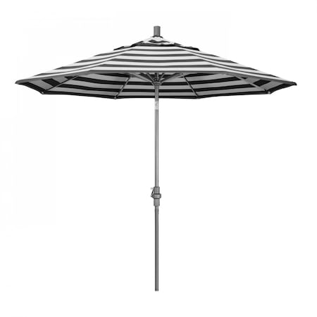 California Umbrella Patio Umbrella, Octagon, 102.38" H, Sunbrella Fabric, Cabana Classic 194061016503