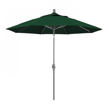 California Umbrella Patio Umbrella, Octagon, 102.38" H, Olefin Fabric, Hunter Green 194061016565