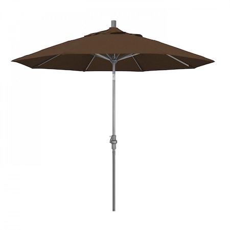 California Umbrella Patio Umbrella, Octagon, 102.38" H, Olefin Fabric, Teak 194061016671