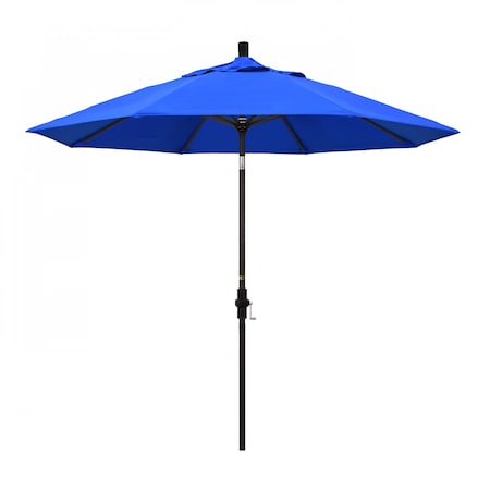 California Umbrella Patio Umbrella, Octagon, 102.38" H, Sunbrella Fabric, Pacific Blue 194061017029