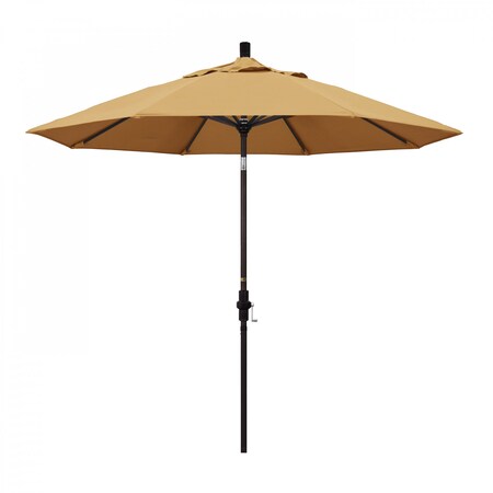 California Umbrella Patio Umbrella, Octagon, 102.38" H, Sunbrella Fabric, Wheat 194061017135