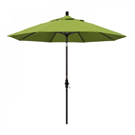 California Umbrella Patio Umbrella, Octagon, 102.38" H, Sunbrella Fabric, Macaw 194061017197