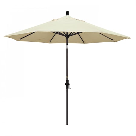 California Umbrella Patio Umbrella, Octagon, 102.38" H, Sunbrella Fabric, Canvas 194061017241