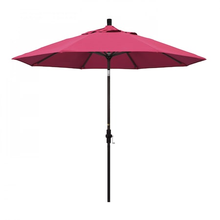 California Umbrella Patio Umbrella, Octagon, 102.38" H, Sunbrella Fabric, Hot Pink 194061017272