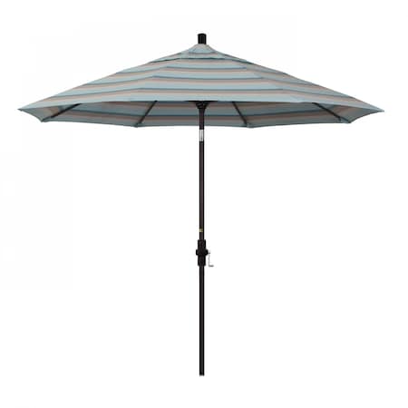 California Umbrella Patio Umbrella, Octagon, 102.38" H, Sunbrella Fabric, Gateway Mist 194061017425