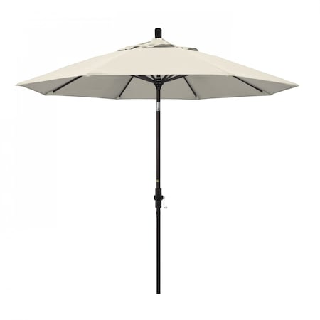 CALIFORNIA UMBRELLA Patio Umbrella, Octagon, 102.38" H, Olefin Fabric, Antique Beige 194061017494