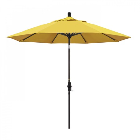 California Umbrella Patio Umbrella, Octagon, 102.38" H, Olefin Fabric, Lemon 194061017500