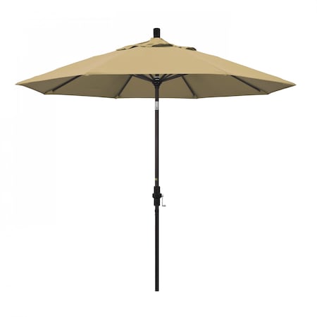 California Umbrella Patio Umbrella, Octagon, 102.38" H, Olefin Fabric, Champagne 194061017555