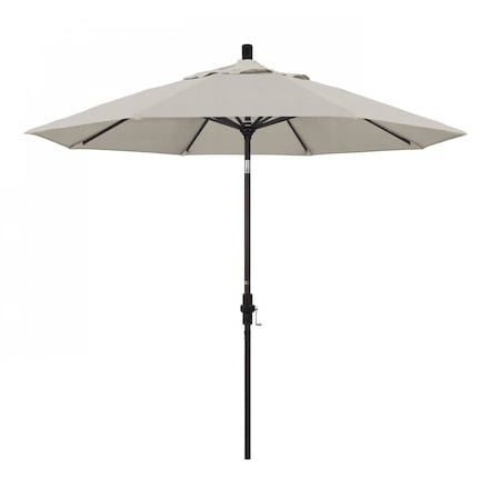 California Umbrella Patio Umbrella, Octagon, 102.38" H, Olefin Fabric, Woven Granite 194061017609