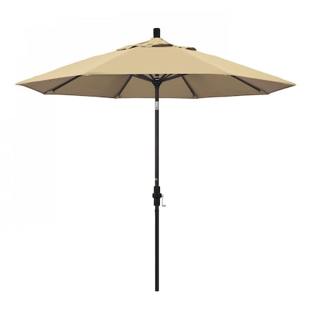 California Umbrella Patio Umbrella, Octagon, 102.38" H, Pacifica Fabric, Beige 194061017746