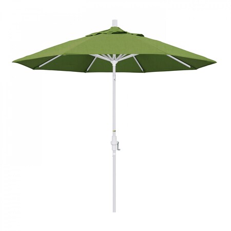 California Umbrella Patio Umbrella, Octagon, 102.38" H, Sunbrella Fabric, Spectrum Cilantro 194061017876