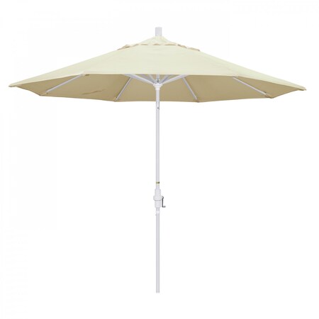 California Umbrella Patio Umbrella, Octagon, 102.38" H, Sunbrella Fabric, Canvas 194061018149