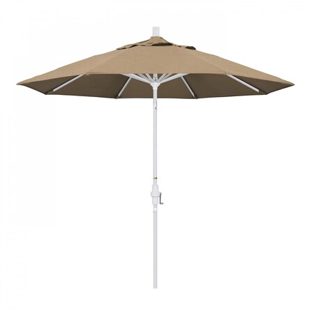 California Umbrella Patio Umbrella, Octagon, 102.38" H, Sunbrella Fabric, Heather Beige 194061018187
