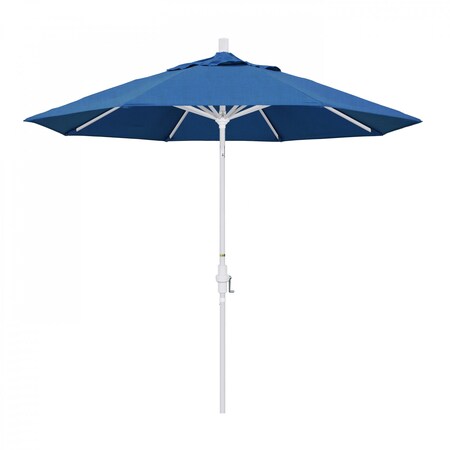 California Umbrella Patio Umbrella, Octagon, 102.38" H, Sunbrella Fabric, Regatta 194061018200