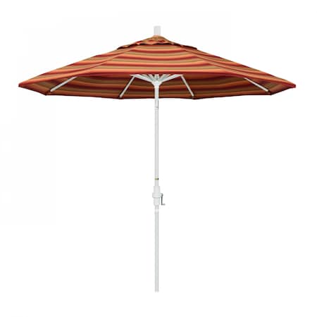 California Umbrella Patio Umbrella, Octagon, 102.38" H, Sunbrella Fabric, Astoria Sunset 194061018255