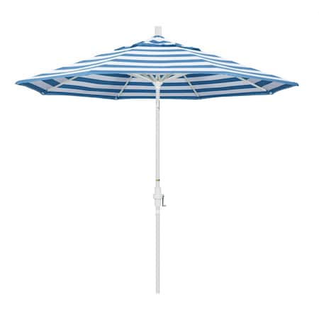 California Umbrella Patio Umbrella, Octagon, 102.38" H, Sunbrella Fabric, Cabana Regatta 194061018293