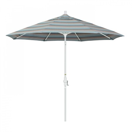California Umbrella Patio Umbrella, Octagon, 102.38" H, Sunbrella Fabric, Gateway Mist 194061018323