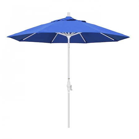 California Umbrella Patio Umbrella, Octagon, 102.38" H, Olefin Fabric, Royal Blue 194061018347