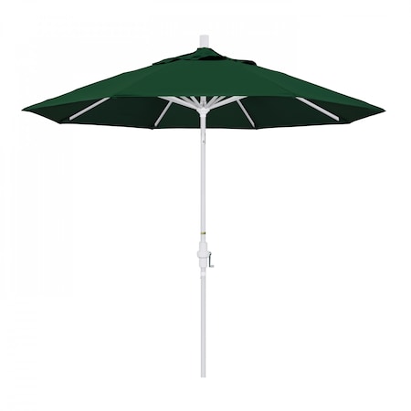 California Umbrella Patio Umbrella, Octagon, 102.38" H, Olefin Fabric, Hunter Green 194061018361