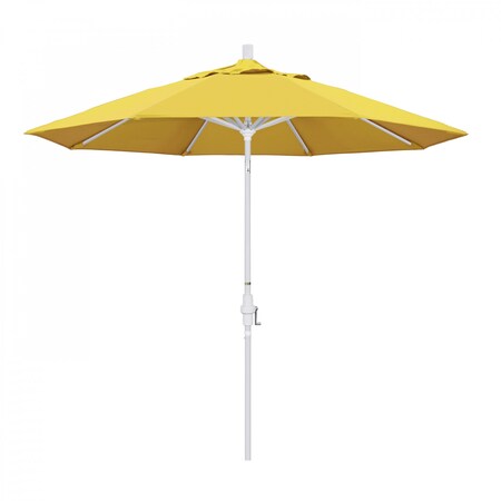 California Umbrella Patio Umbrella, Octagon, 102.38" H, Olefin Fabric, Lemon 194061018408
