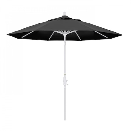 California Umbrella Patio Umbrella, Octagon, 102.38" H, Olefin Fabric, Black 194061018439
