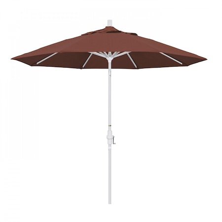 California Umbrella Patio Umbrella, Octagon, 102.38" H, Olefin Fabric, Terracotta 194061018460