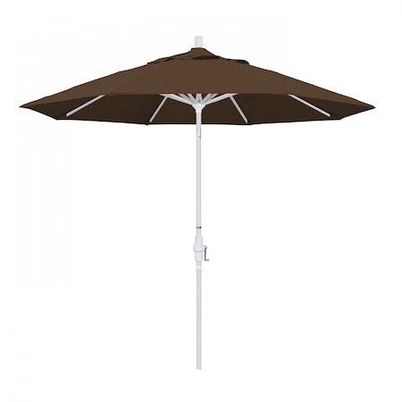 California Umbrella Patio Umbrella, Octagon, 102.38" H, Olefin Fabric, Teak 194061018477