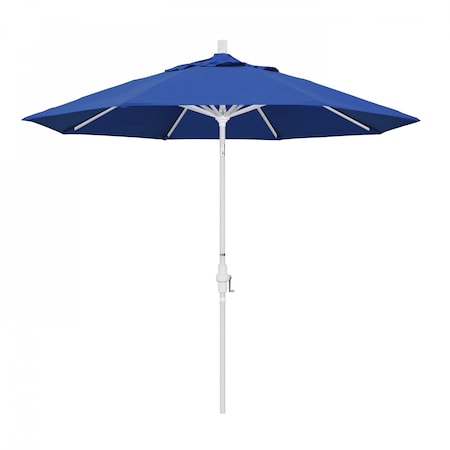 California Umbrella Patio Umbrella, Octagon, 102.38" H, Pacifica Fabric, Pacific Blue 194061018569