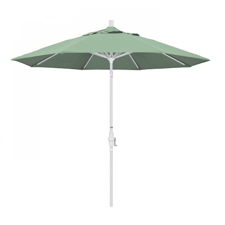 California Umbrella Patio Umbrella, Octagon, 102.38" H, Pacifica Fabric, Spa 194061018613