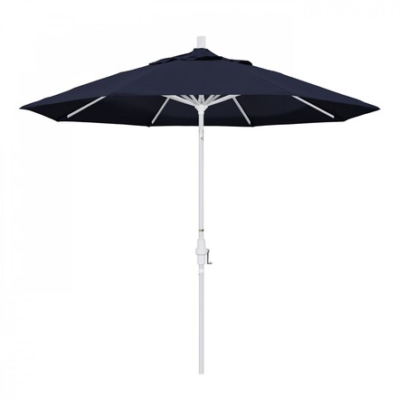 California Umbrella Patio Umbrella, Octagon, 102.38" H, Pacifica Fabric, Navy Blue 194061018682